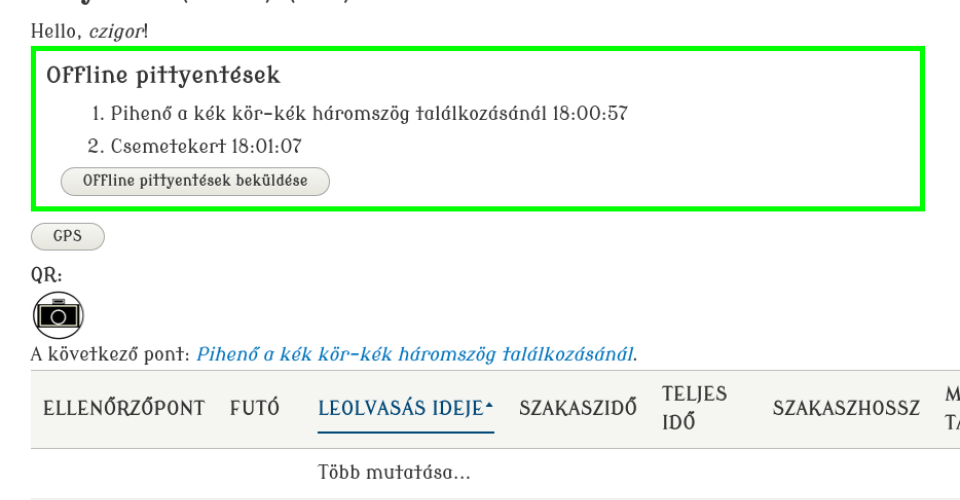 Offline oldal